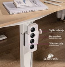 shumee Spacetronik SPB010W držalo za napajalni trak