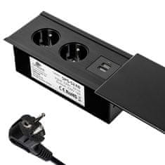 Greatstore Spacetronik SPS-S24B COMPACT namizna vtičnica
