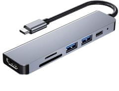 Večportni SPU-M09 USB-C HDMI USB 3.0 SD