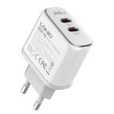 shumee MFI-GaN 35W 2x USB-C Lightning polnilec Licenca