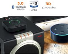 shumee B06 Plus Sprejemnik zvoka Bluetooth 5 aptX LL 50m