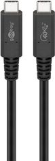 shumee USB-C USB4 40Gbit/s 100W 20V 5A Kabel Goobay 0,8 m
