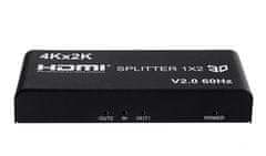 shumee Razdelilnik HDMI 1x2 SPH-RS102_V20 4K 60 Hz HDR