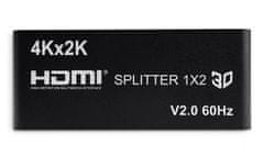 shumee Razdelilnik HDMI 1x2 SPH-RS102_V20 4K 60 Hz HDR