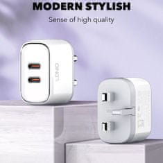 shumee Polnilec 2x USB-C 35W Kabel USB-C