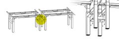 shumee Spacetronik ERGOLINE organizator kablov SPK-222B