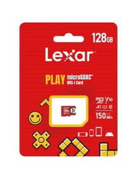 shumee Pomnilniška kartica LEXAR Play MICRO SDXC 128 GB 150 MB/s