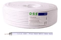 Kabel DSE D220 RG6 100m 0.80mm CU / 64x0.12mm