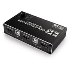 shumee USB + HDMI 2/1 Spacetronik KVM stikalo SPH-KVM22