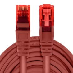 RJ45 CAT 6 U/UTP AWG24 rdeč 30m kabel