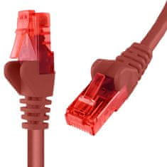 shumee RJ45 CAT 6 U/UTP AWG24 rdeč 30m kabel