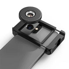 Digitalni mikroskop telefonski objektiv 100x LED