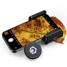 Digitalni mikroskop telefonski objektiv 100x LED