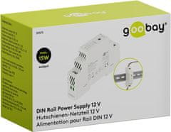 shumee Goobay napajalnik na DIN-nivojnici 12V 1,25A 15W IP20