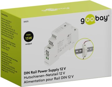 shumee Goobay napajalnik na DIN-nivojnici 12V 1,25A 15W IP20