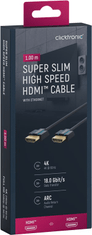CLICKTRONIC HDMI 2.0 4K 60Hz Super Slim 1m kabel