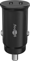 shumee Avtomobilski polnilec 2x USB-C PD 3A 30W Goobay