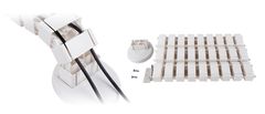 shumee Spacetronik SPK-170W hrbtišče za vodenje kablov