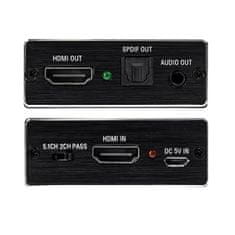 shumee Razdelilnik HDMI-HDMI + avdio SPDIF/Jack3.5 SPH-AE02