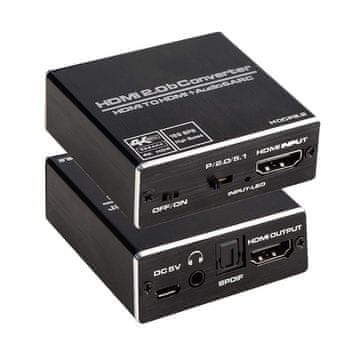 shumee Razdelilnik HDMI-HDMI + avdio SPDIF ARC SPH-AE06