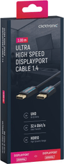 CLICKTRONIC DisplayPort DP - DP 1.4 8K 1m kabel