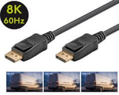 Display Port DP - DP 1.4 8K 60Hz Goobay kabel 5m