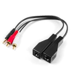 shumee Zvočni adapter 2RCA prek kabla LAN do vtičnice SPA-A01