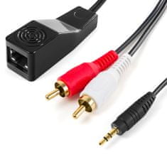 Zvočni adapter 2RCA prek kabla LAN do vtičnice SPA-A01
