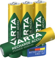 shumee VARTA LR03 AAA 1,2V 1000 mAh akumulatorske baterije 4ks