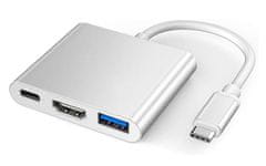 Večpredstavnostni vmesnik USB-C v HDMI + USB + USB-C SPU-M05