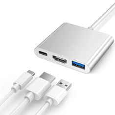 Večpredstavnostni vmesnik USB-C v HDMI + USB + USB-C SPU-M05
