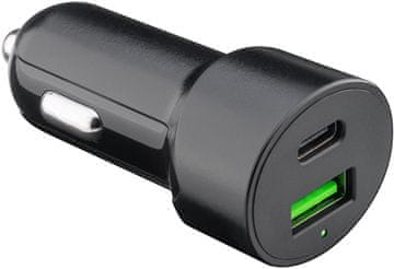 shumee USB USB-C PD QC 48W Goobay polnilec za avto