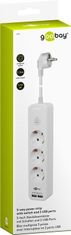 shumee Goobay napajalnik 3xAC 230V + 2xUSB 5V/2,1A