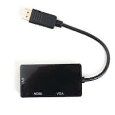shumee Večportni DisplayPort na HDMI DVI VGA SPD-M01