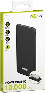 shumee Napajalnik Goobay 10000 mAh QC3.0 PD USB-C INDUCTION