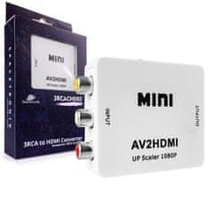 shumee Spacetronik 3RCACHD02 Pretvornik 3RCA v HDMI