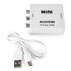 shumee Spacetronik 3RCACHD02 Pretvornik 3RCA v HDMI