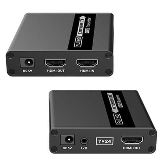 shumee Spacetronik SPH-HLC7 pretvornik KVM iz HDMI v LAN
