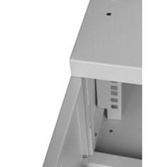 shumee RACK 19'' 4U 600x450mm Siva jeklena vrata