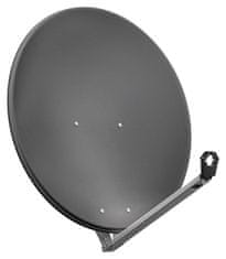 shumee 80 cm Goobay aluminijasta satelitska antena GRAPHITE