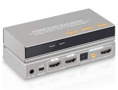 shumee Razdelilnik HDMI-HDMI + avdio SPDIF ali R/L SPH-AE10