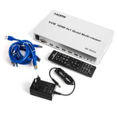 shumee Spacetronik SPH-MV41PIP-Q3 Večpredstavnostni prikazovalnik HDMI 4/1