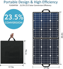 shumee Polnilec za sončne celice 18V 50W Flashfish S18V50W