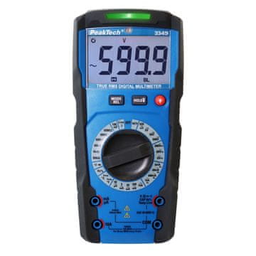 shumee Digitalni multimeter 10A 600V dioda PeakTech 3349