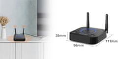 shumee B06 Oddajnik Bluetooth 5 1Mii aptX 50m
