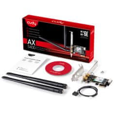 Greatstore Mrežna kartica PCI-E WiFi 6 AX5400 BT 5.2 2x5 dBi