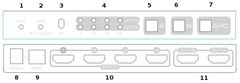 shumee Spacetronik SPH-M42EA 4K HDMI 4/2 Matrix