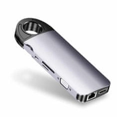 shumee Večportni SPU-M01 USB-C HDMI VGA RJ45 USB 3.0 SD