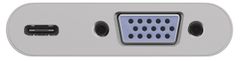 shumee Adapter USB-C na VGA + USB-C PowerDelivery Goobay