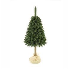 Gimme Five Luksuzno božično drevo na zelenem štoru 160 cm